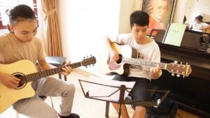 học đàn guitar tại kiến an hải phòng